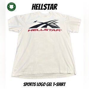 Hellstar Sports Gel Logo White/Black/Red XL
